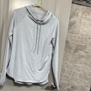 Gray Long Sleeve Hoodie